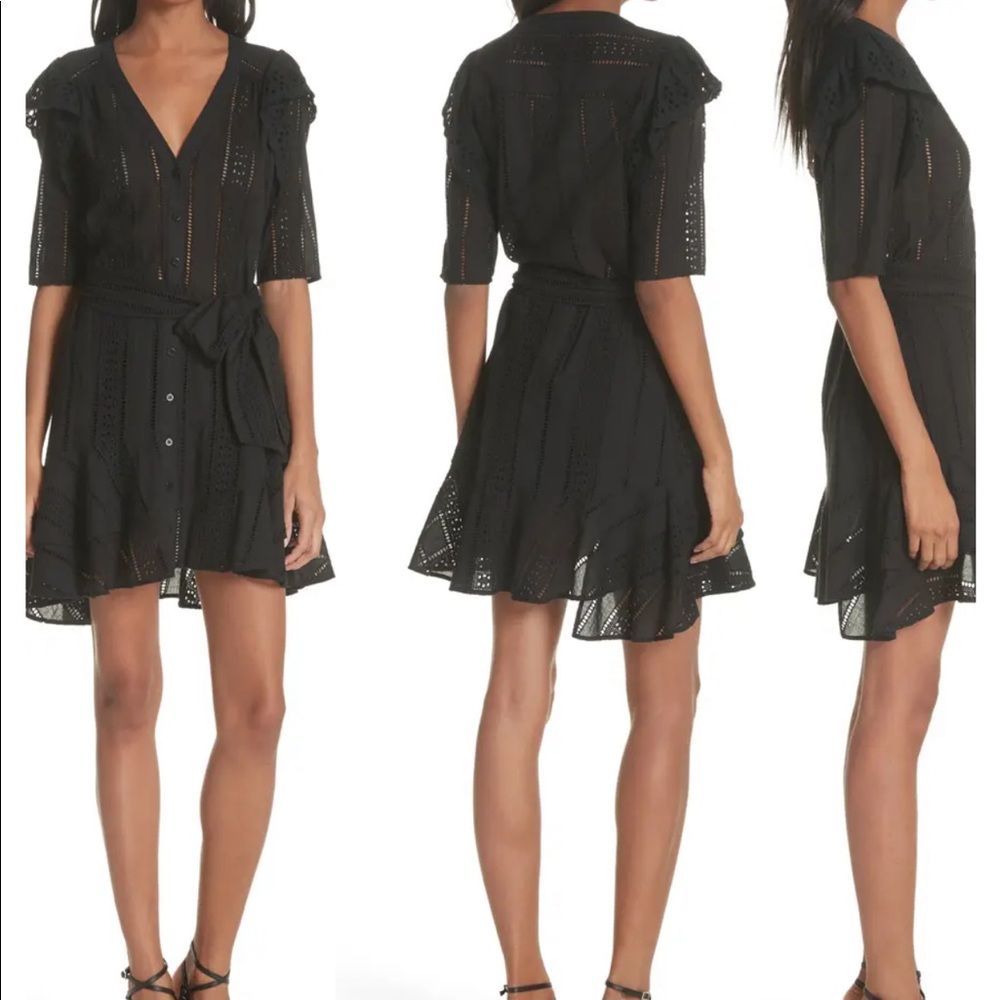 NWOT Veronica Beard Sima Eyelet dress